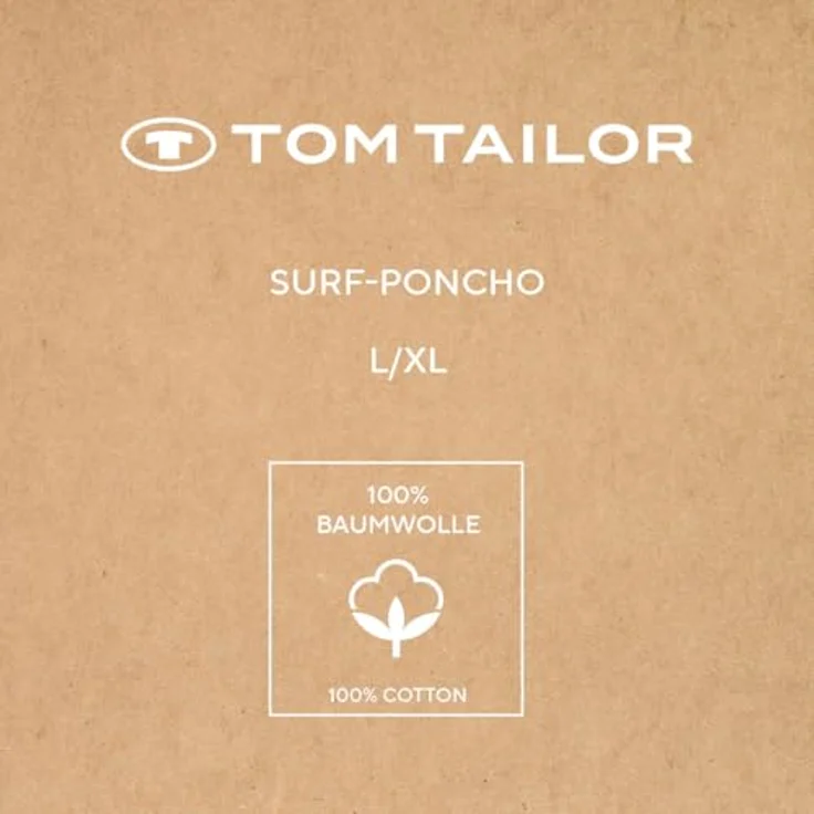 TOM TAILOR HOME Badeponcho COLOR BATH, Midilänge, saugstark aus 100% Baumwolle, mit Kapuze und Bauchtasche, auch in Kindergrößen – Bild 8