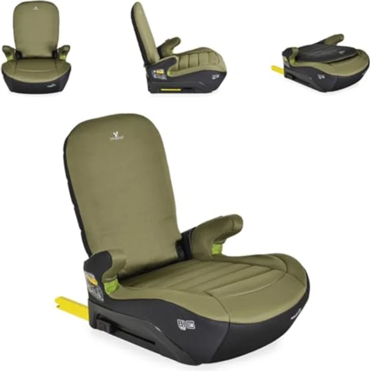 Cangaroo Kindersitzerhöhung Galaxy i-Size, Gruppe 3, Isofix, klappbare Rückenlehne, für Kinder von 125-150 cm – Bild 1