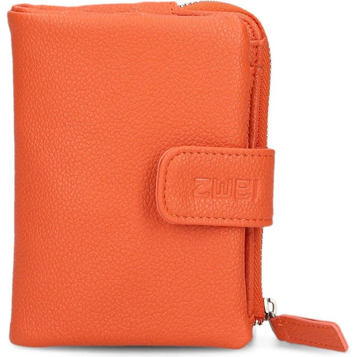 Zwei M.Wallet MW5, geräumige Kinderportemonnaie aus Papaya (orange) Polyurethan – Bild 1