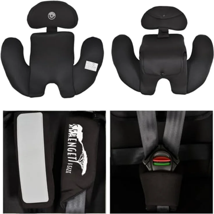 Moni Kindersitz Serengeti i-Size, Reboarder für Kinder 40-150 cm, drehbar, Isofix, ECE R129 Norm, ab Geburt bis 12 Jahre, Bezug waschbar – Bild 6