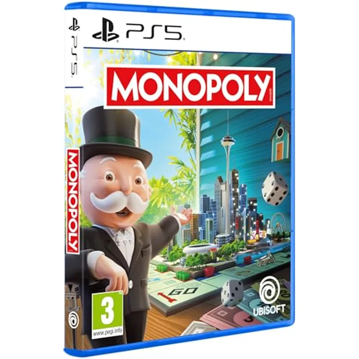Engine Software Monopoly Videospiel für PS5, Cross-Play für bis zu 6 Spieler, vollständig animierte 3D-Stadt