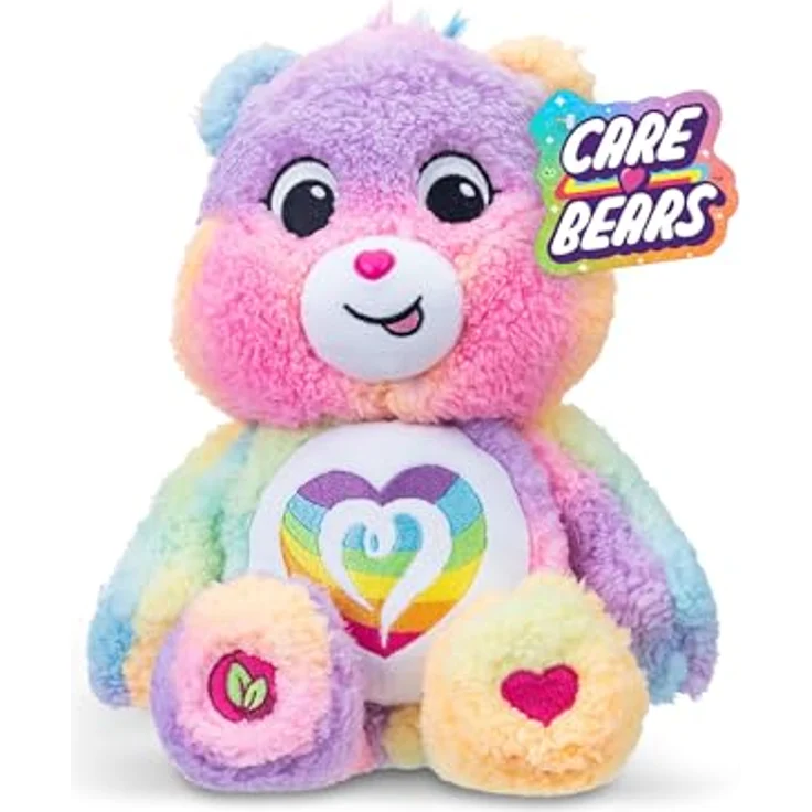 Care Bears Togetherness Bear, mittelgroßer kuscheliger Plüsch 35,6 cm, weich und nachhaltig, Stofftier für Mädchen und Jungen ab 4 Jahren – Bild 1