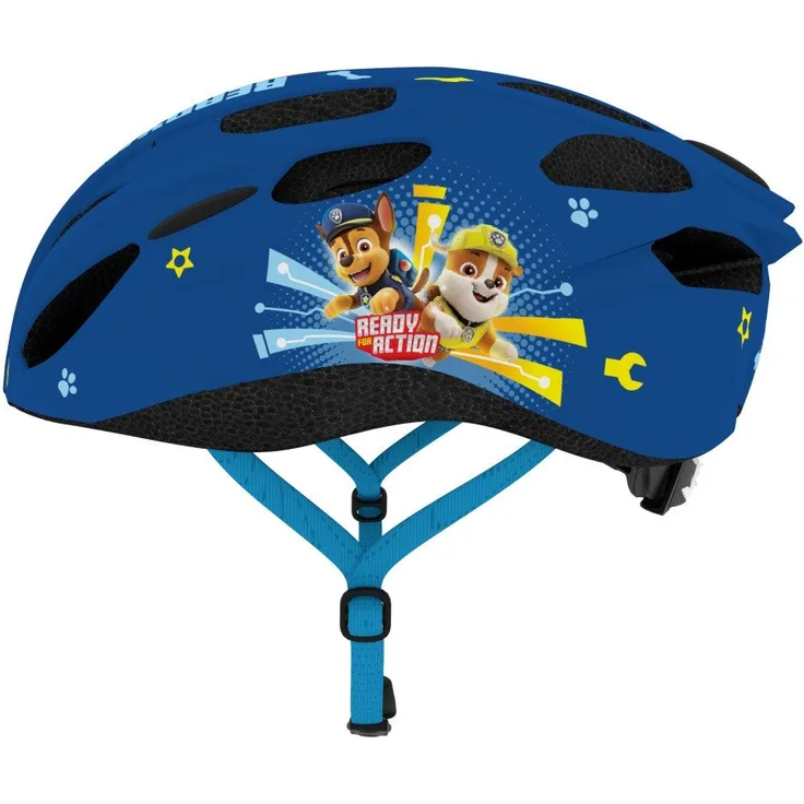 Seven Polska Kinderfahrradhelm "Paw Patrol Boys", BLUE, IN-MOLD-TEC, Größe M: 52-56cm, ab ca. 6 Jahre