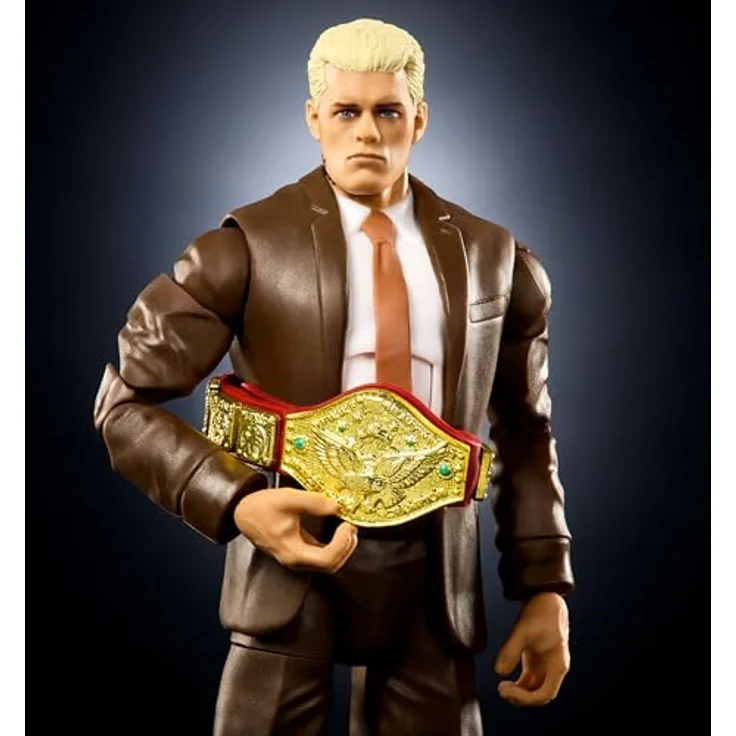 Mattel WWE JCJ31, 15 cm große Elite-Actionfigur mit 25 Bewegungspunkten und Detailtreue in Mehrfarbig – Bild 3