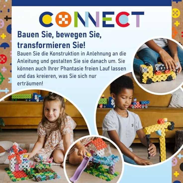 Trefl Klocki Connect - Pojazdy uprzywilejowane M, Klemmbausteine für Notfahrzeuge – Bild 4