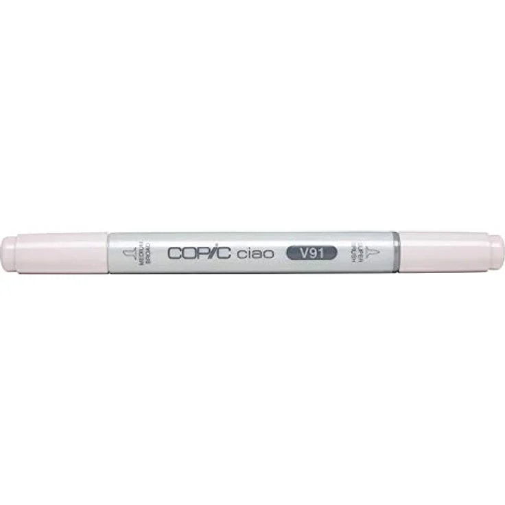 Copic COPIC Ciao Marker Typ V - 91, Pale Grape, vielseitiger Layoutmarker mit mittelbreiter und Brush-Spitze – Bild 1