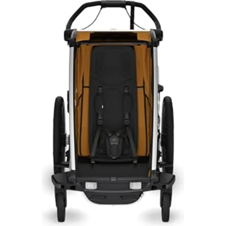 Thule Chariot Sport 2, Fahrradanhänger und Kinderwagen mit einfacher Einhandbedienung und sicherer Ein-Klick-Befestigung – Bild 4
