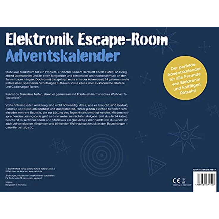 Franzis: Adventskalender Elektronik-Escape Room – Bild 3