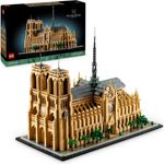 LEGO® Konstruktionsspielsteine Notre-Dame de Paris (21061), LEGO Architecture, (4383 St), Made in Europe - Preisvergleich