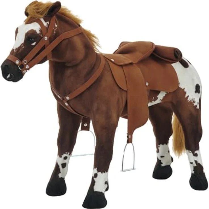 Kinder Reitpferd braun (Farbe: braun) – Bild 2
