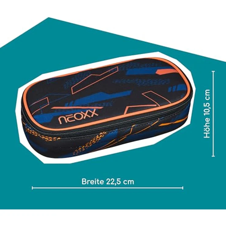 neoxx Schreibgeräteetui Schlamperbox, Jump, Streetlight, teilweise aus recyceltem Material – Bild 5