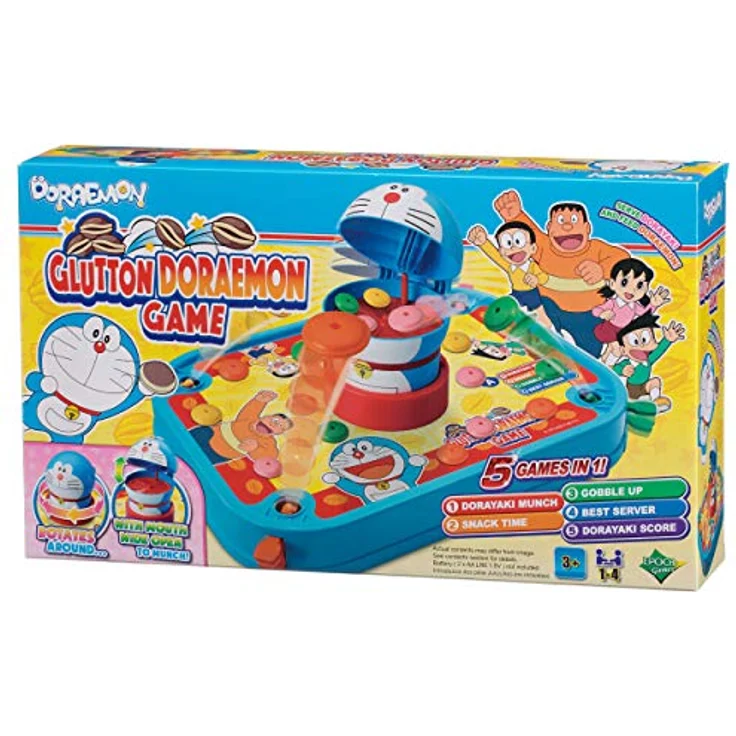 EPOCH GAMES Glutton Doraemon, Geschicklichkeitsspiel für 1-4 Spieler, 5 Spielmodi, ab 3 Jahren – Bild 2