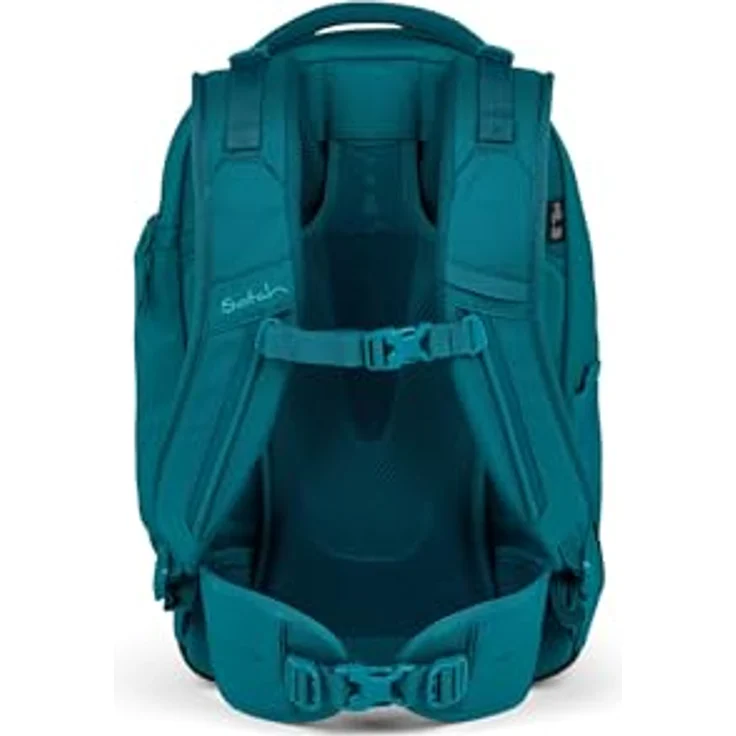 Satch Satch Match Deep Petrol, Schulrucksack mit 5 Litern Volumen-Erweiterung, ergonomisch, wasser- und schmutzabweisend, für Körpergrößen von 1,40 bis 1,80 m – Bild 5