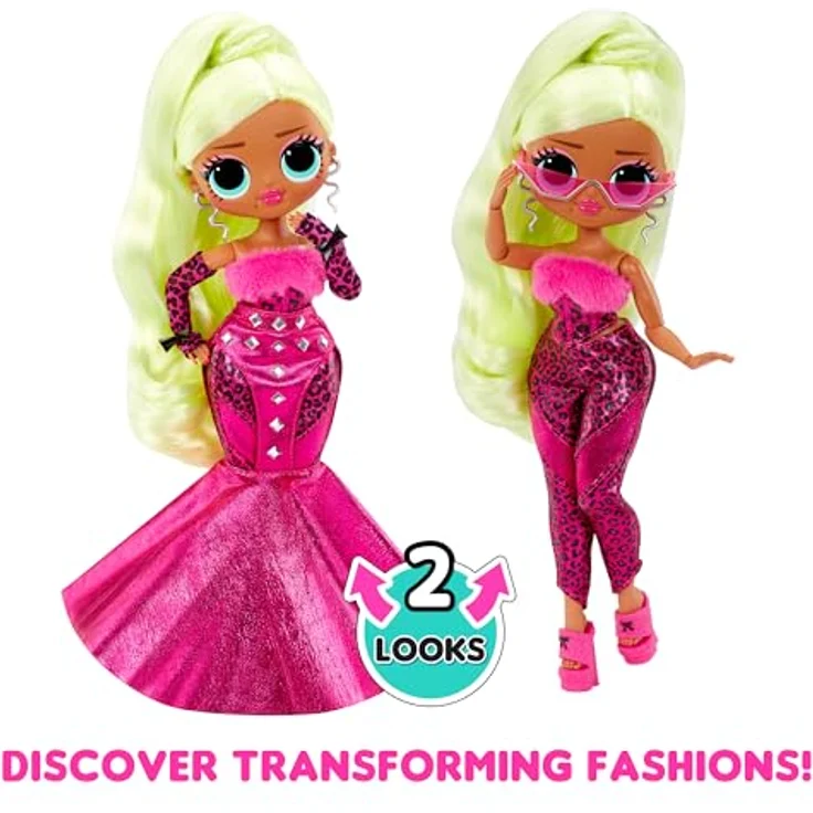 L.O.L. SURPRISE! OMG HoS Doll - Lady Diva, Anziehpuppe mit über 15 Überraschungen – Bild 2