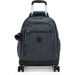 Kipling NEW ZEA, Kinder-Rucksack mit 4 Rollen 360°, Ergonomisch, 50 cm, 26 L, 2.35 kg, Marine Navy