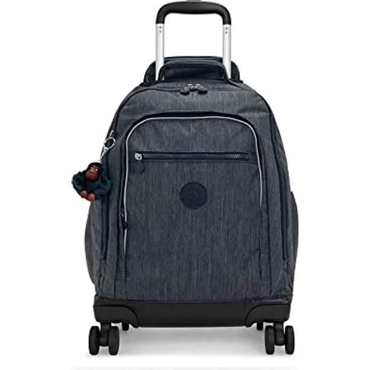 Kipling NEW ZEA, Kinder-Rucksack mit 4 Rollen 360°, Ergonomisch, 50 cm, 26 L, 2.35 kg, Marine Navy