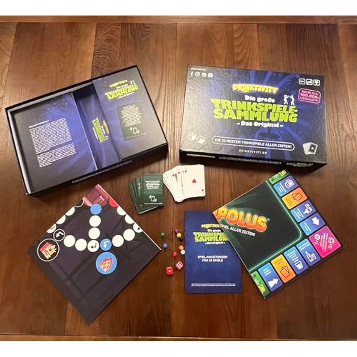 Gomazing Drinktivity - Die große Trinkspielesammlung, 33 Spiele für 2-8 Spieler, deutsche Party Box – Bild 5