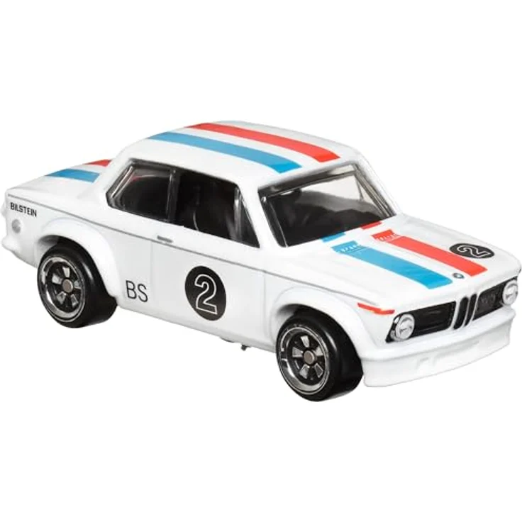 Hot Wheels Pro Vintage Metallauto, Maßstab 1:64, Oldtimer-Fahrzeug mit Vintage-Renndekoration – Bild 3
