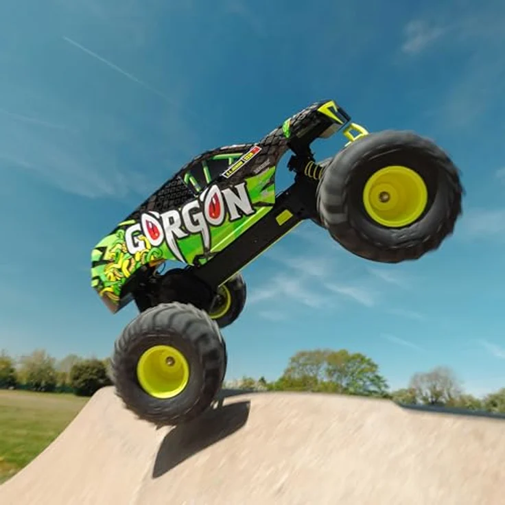 Arrma RC-Monstertruck Arrma Gorgon 4x2 Mega 550 Monstertruck RTR 1:10 mit Akku, Lader, Rot – Bild 3