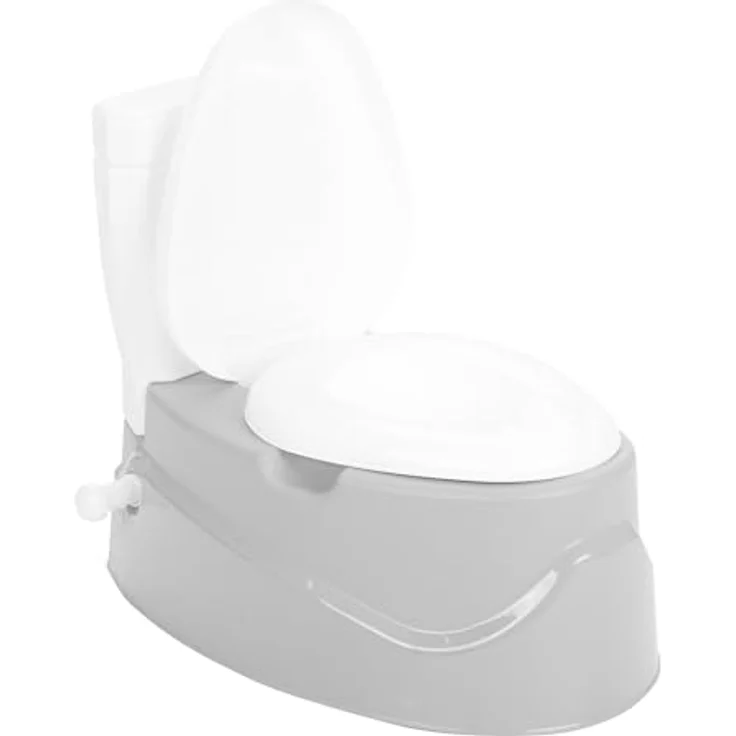 Lemodo Toilettentrainer für Kinder ab 18 Monate, Kindertoilette mit Musik, Töpfchen mit herausnehmbarem Einsatz und Toilettenpapierhalter – Bild 2