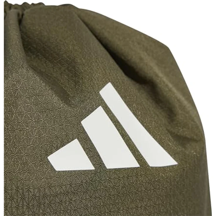adidas Performance Sporttasche TR GYMSACK, Kindersporttasche mit recycelten Materialien, schwarz – Bild 5