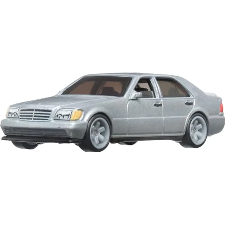 Hot Wheels Fast and Furious DieCast Modellauto Mercedes Benz 500 SEL, Maßstab 1/64, 7 cm, 100 % ORIGINAL - HRT94