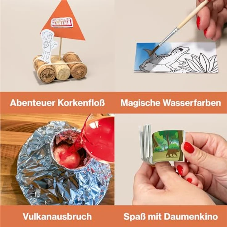 Franzis 67252 Checkerin Marina Adventskalender, Kreatives Bastelset für 24 Tage Unterhaltung – Bild 5