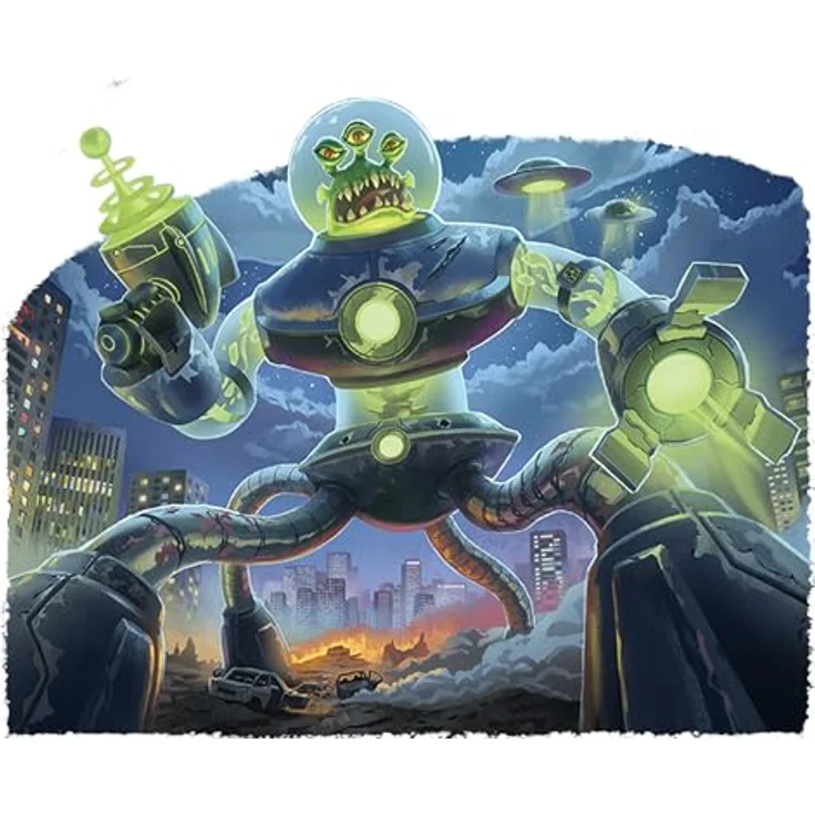 IELLO King of Tokyo: Duell | Strategisches Würfelspiel für 2 Spieler | Spannende Monsterkämpfe mit einzigartigen Superkräften | Spielzeit ca. 30 Minuten – Bild 3