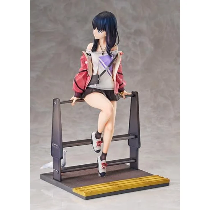 Good Smile Company Gridman Universe PVC Statue 1/7 Rikka Takarada, Blue Sky Station, 21 cm, detailreiche Figur mit realistischem Lackierungsdesign – Bild 2