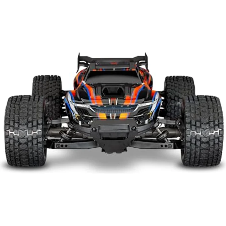Traxxas Mini XRT VXL-3S, 1/18 Brushless RC Monster-Truck 4x4 in Orange, 40+ mph, inkl. 3500 mAh LiPo Akku – Bild 4