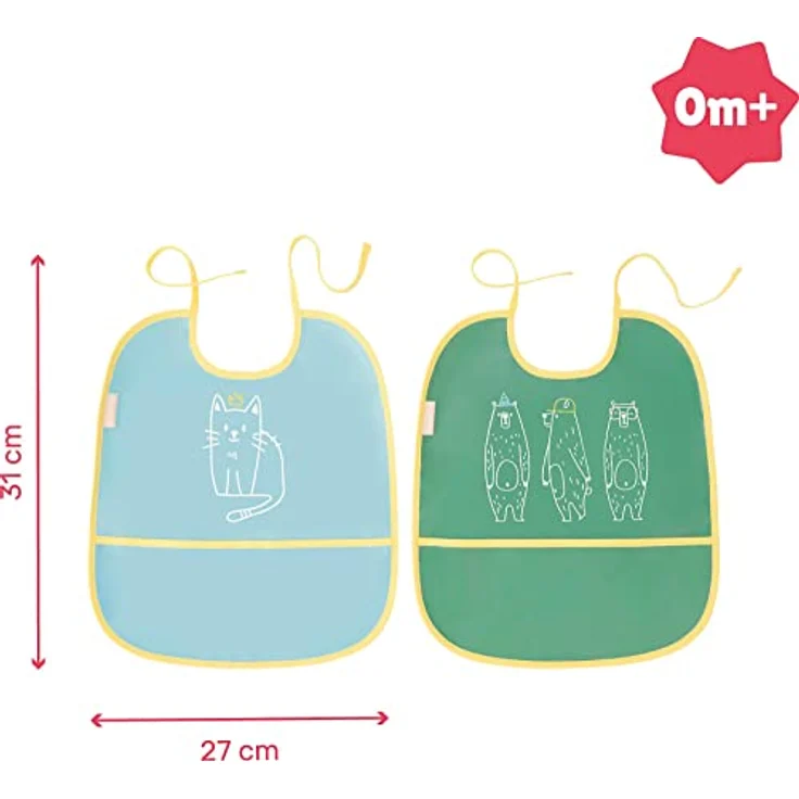 Badabulle Lätzchen 2er Set – Bild 5