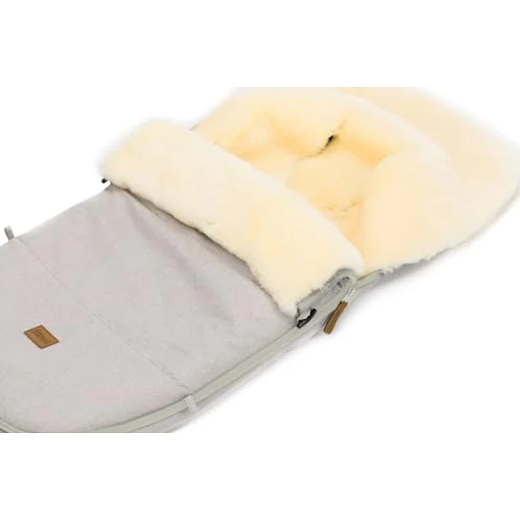 Fillikid Lammfellfußsack Makalu Exklusiv | Winterfußsack aus medizinischem Fell | Warm & Vielseitig | Passend für Bugaboo, Joolz – Bild 2