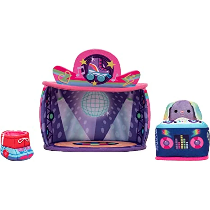 Squishmallows SQUISHVILLE ROCKROLER DISCO ROLLER SKATE Plüschtier Set mit Zubehör, kuscheliges Soft Playset für Kinder ab 3 Jahren – Bild 3