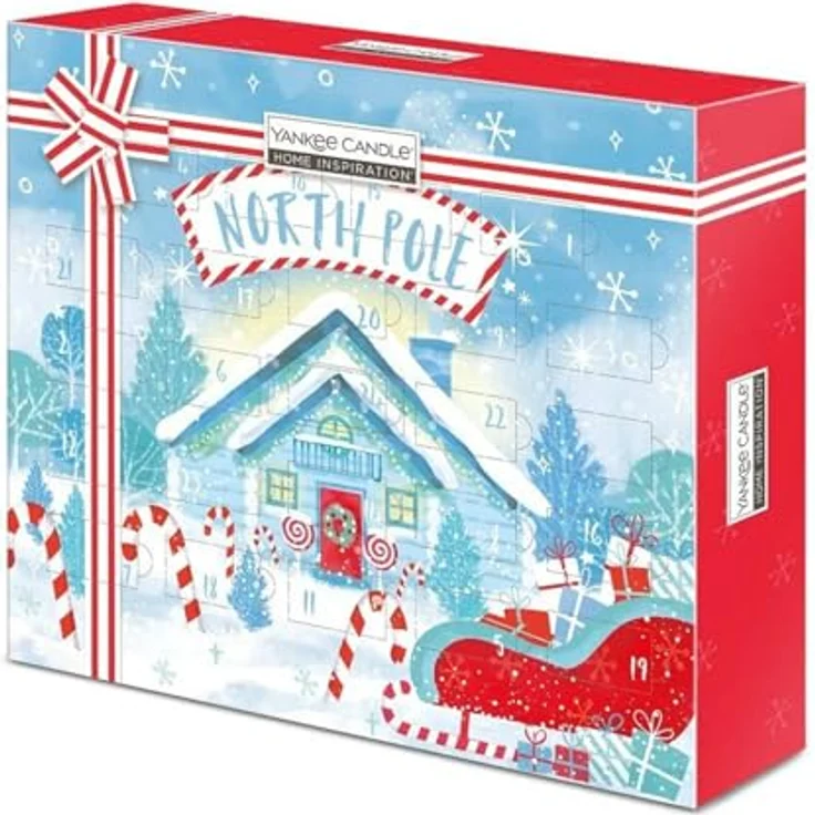 Yankee Candle Adventskalender "24 days of Christmas" 2023, Duftkerzen von Yankee Candle mit langanhaltenden Düften – Bild 2