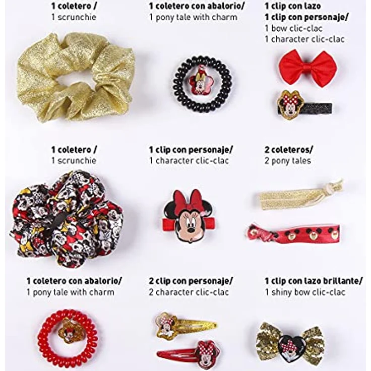 Cerda Stirnband Minnie Mouse, 12 Stücke aus Multi-Komposition, ca. 31 x 26 x 4 cm – Bild 9