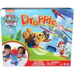 Spin Master Games - PAW Patrol Dropple - Brettspiel mit PAW Patrol Hauptquartier, für 2-4 Spieler ab 4 Jahren, spannender Spieleklassiker