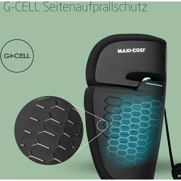 Maxi-Cosi Nomad XL Plus, klappbarer Kindersitz für 15 Monate bis 12 Jahre, ECE R129/i-Size, mit 5 Liegepositionen und G-Cell Seitenaufprallschutz – Bild 3