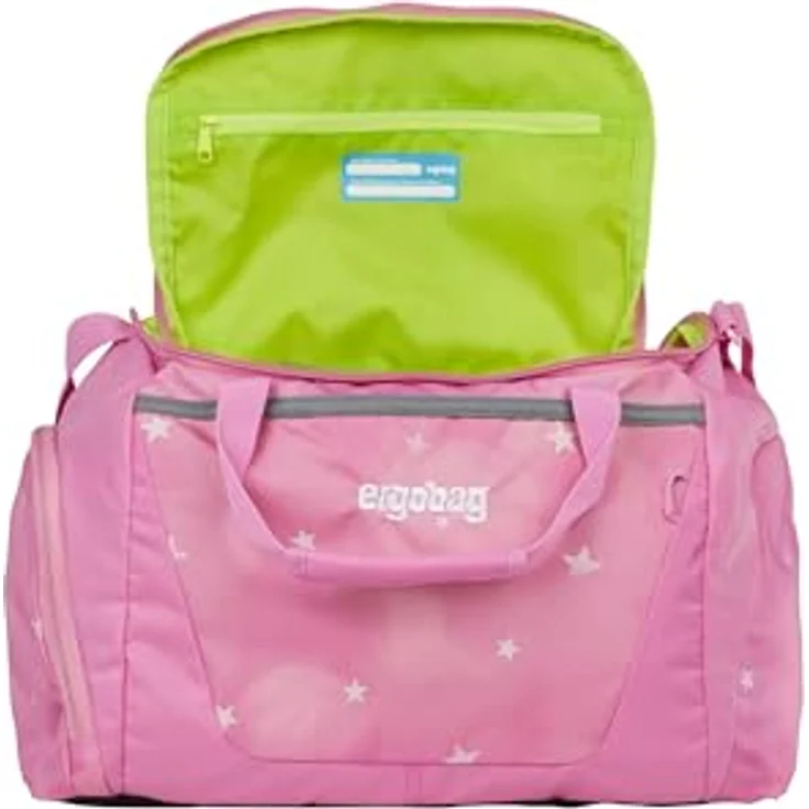 ergobag Sporttasche 40 cm, rosa, aus 100% PET, WolkenzauBär Design, ideal für Kinder – Bild 2
