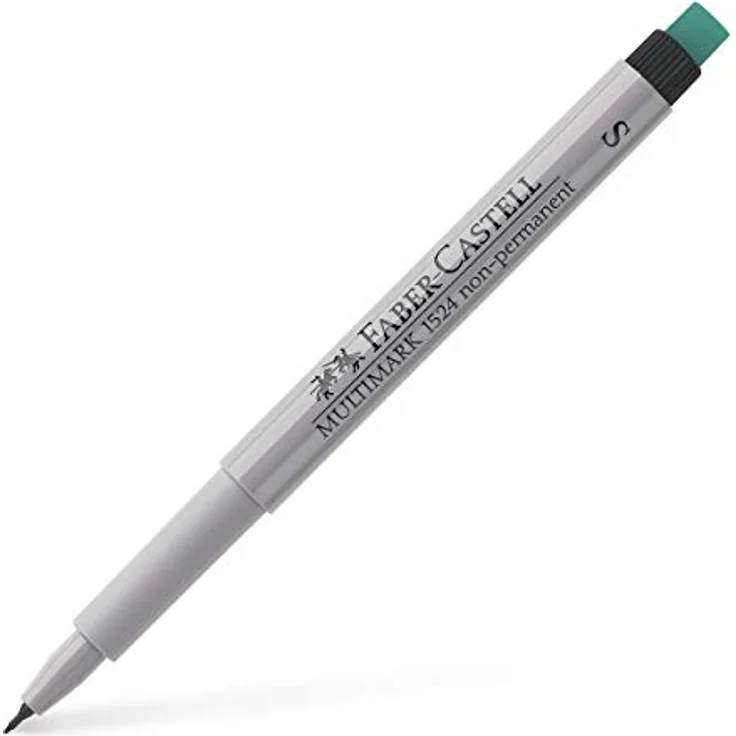 Faber-Castell MULTIMARK Folienstift schwarz, 0,4 mm non-permanent, ideal für Folien und glatte Flächen – Bild 1