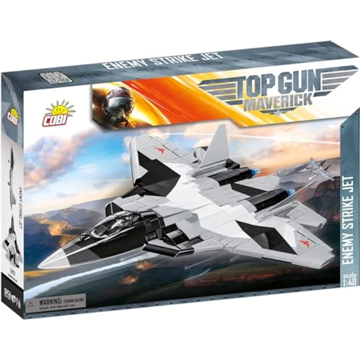 COBI Enemy Strike Jet, Modellflugzeug aus Bausteinen, made in EU – Bild 3