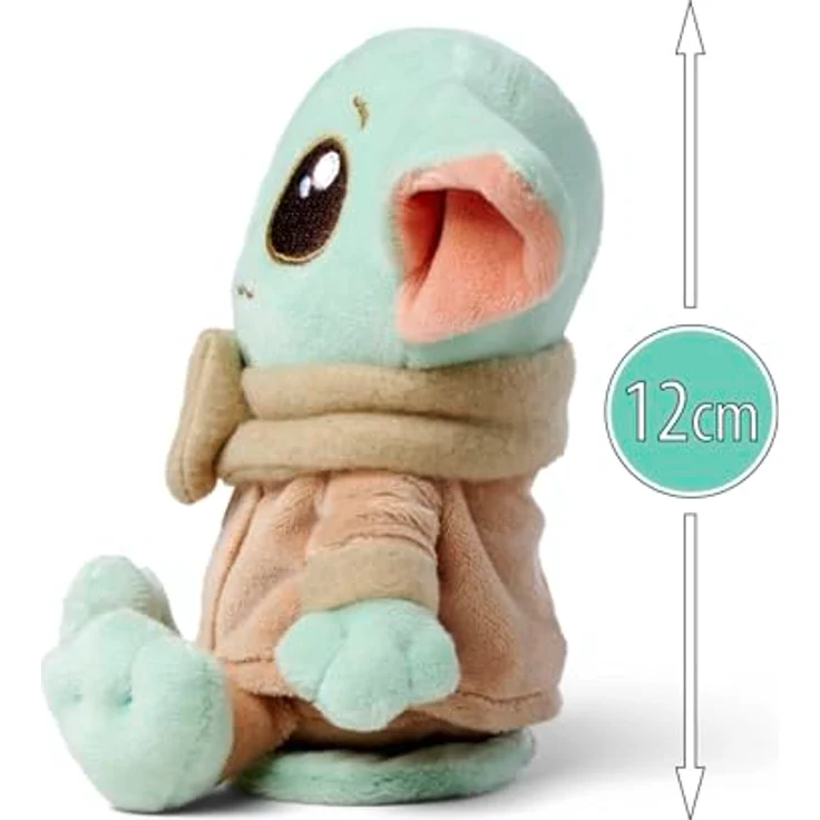 Simba Disney Mandalorian Grogu Schulter-Kuscheltier, 12 cm, magnetische Plüschfigur für Fans & Kinder ab 0 Jahre – Bild 3