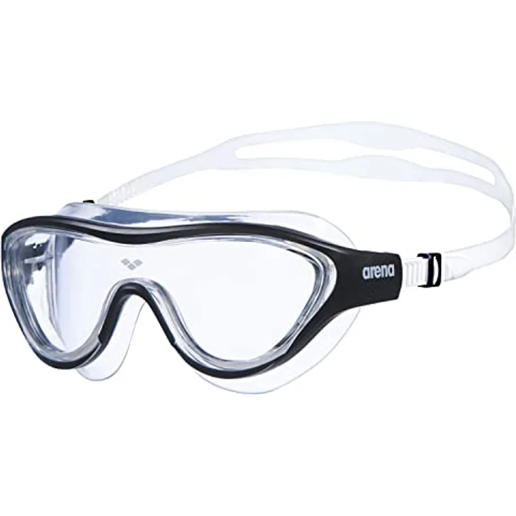 arena The One Mask Anti-Fog Schwimmmaske für Erwachsene, Schwimmmaske mit Großen Gläsern, UV-Schutz, Selbstjustierender Nasensteg, Orbit-Proof Dichtungen