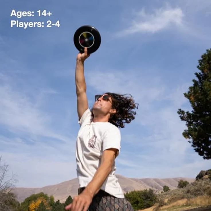 Helinox HeliDisc Black, Wurfspiel mit Zieltreffern für Outdoor-Arenen, schwarz – Bild 5