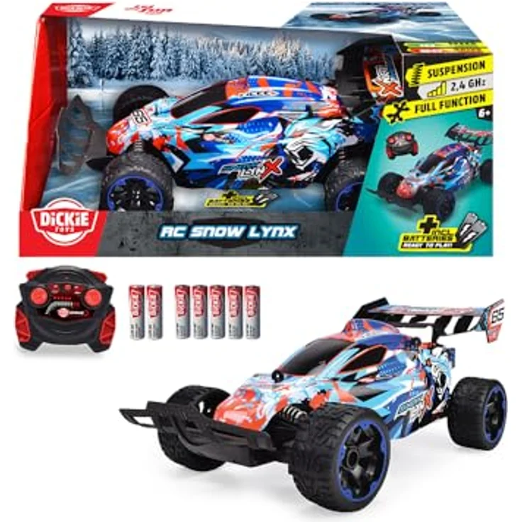 Dickie Toys RC Snow Lynx, RTR, 2,4-GHz-Fernbedienung, Geschwindigkeit bis zu 10 km/h – Bild 1