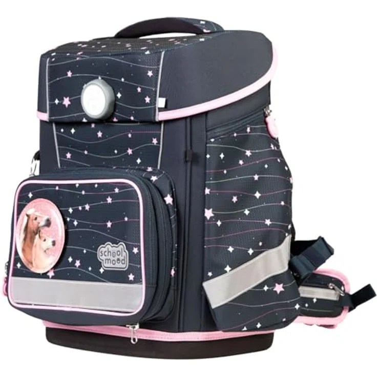 SCHOOL-MOOD® Schulranzen Champion Maxx Pro, Schulranzen in Ella mit hohem Stauraum und ergonomischem Design – Bild 3