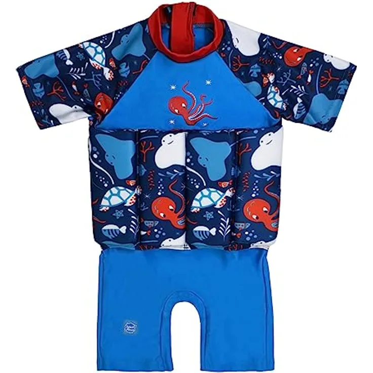 Splash About Float-Anzug mit Ärmeln, Sea Life, 1-2 Jahre