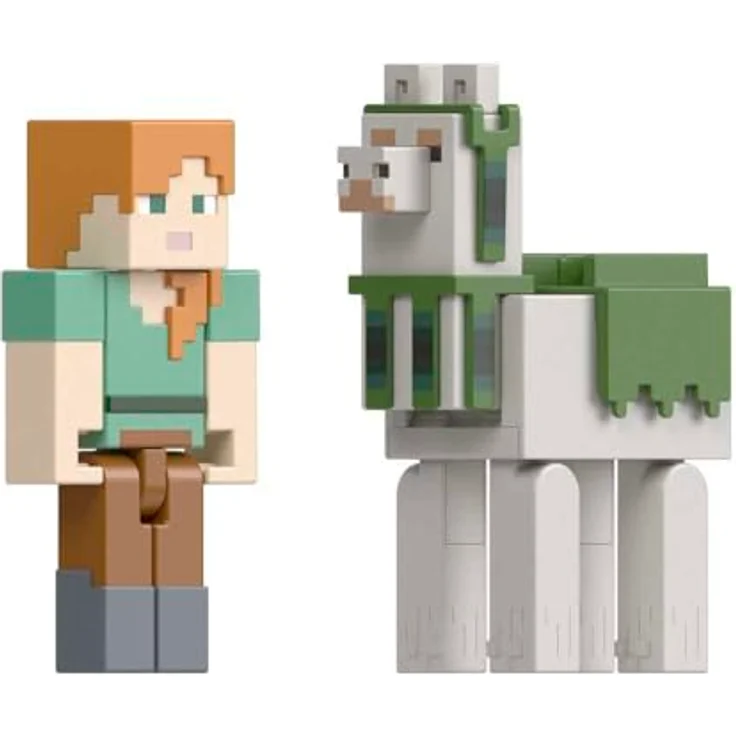 Minecraft Sammelfiguren, Sortiment mit Zufallsmodell, Mehrfarbig (Mattel HLB30) – Bild 5