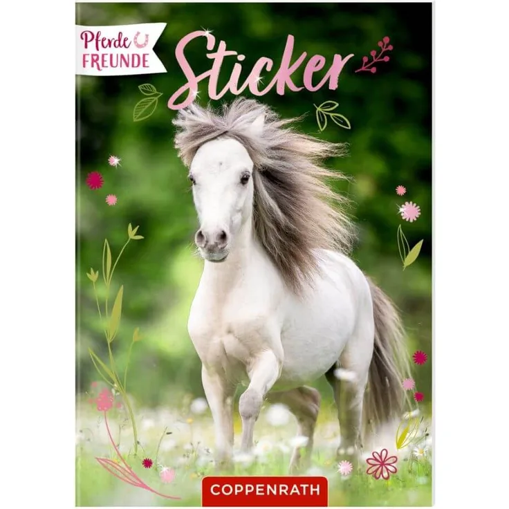 COPPENRATH DIE SPIEGELBURG Sticker Sticker - Pferdefreunde, mit traumhaften Stickern in wunderschönen Fotos, 16 Seiten, Format: 11,4 x 16 cm