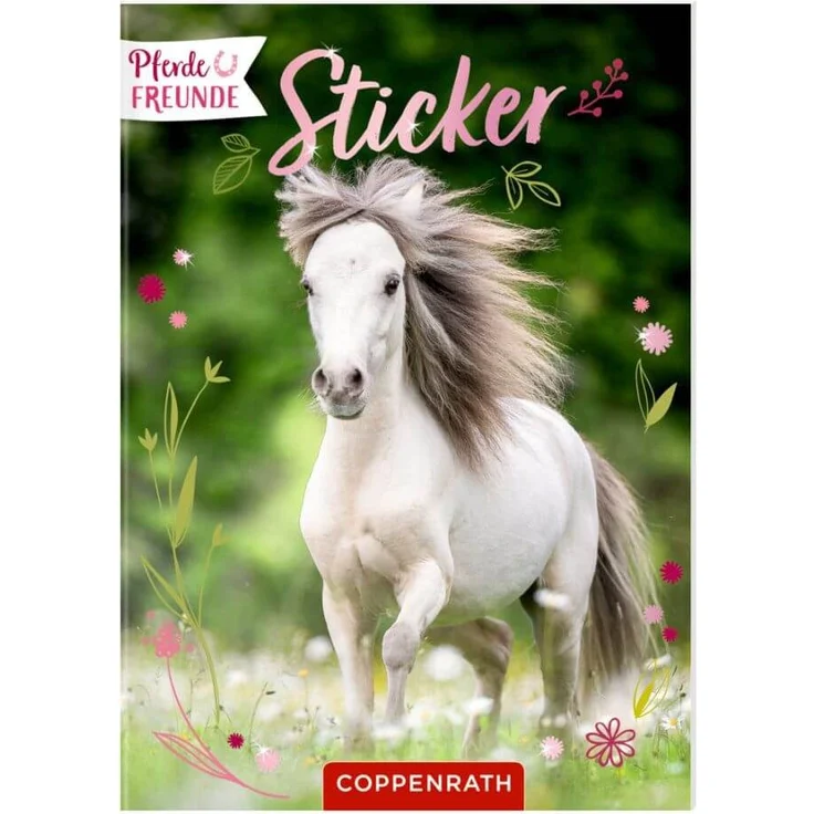 COPPENRATH DIE SPIEGELBURG Sticker Sticker - Pferdefreunde, mit traumhaften Stickern in wunderschönen Fotos, 16 Seiten, Format: 11,4 x 16 cm – Bild 1