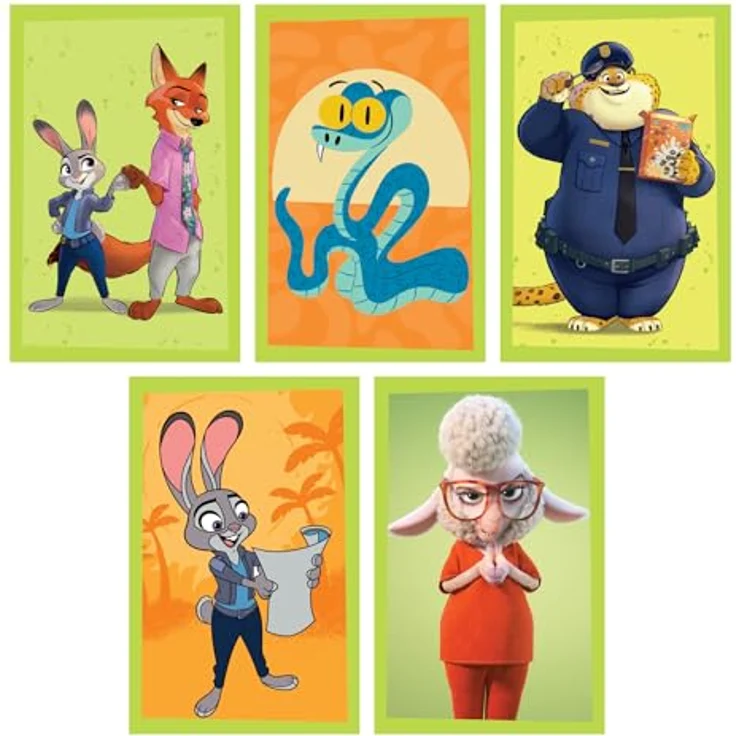 Panini Zootropolis 2 Aufkleber-Kollektion, 36 Packungen mit 204 Sammelstickern, 5 Aufklebern pro Packung – Bild 3